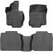 Коврики WeatherTech Black для Mercedes-Benz GLS-Class (X167)(7 seats)(no cup holder on console)(1-2 row) 2019→, цена: 10 641 грн.