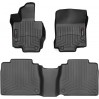 Коврики Weathertech Black для Mercedes-Benz GLS-Class (X167)(7 seats)(no cup holder on console)(1-2 row) 2019→, ціна: 10 641 грн.