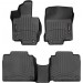 Коврики WeatherTech Black для Mercedes-Benz GLS-Class (X167)(7 seats)(with cup holder on console)(1-2 row) 2019→, цена: 10 641 грн.