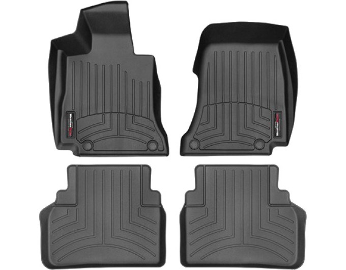Коврики WeatherTech Black для Mercedes-Benz AMG GT (X290)(4 door coupe)(with console on 2 row) 2019→, цена: 13 607 грн.