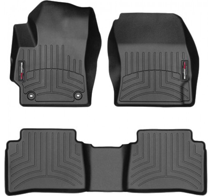 Коврики Weathertech Black для Toyota Corolla (mkXII)(E210)(hybrid)(sedan) 2019→, ціна: 10 641 грн.