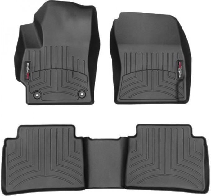 Коврики Weathertech Black для Toyota Corolla (mkXII)(E210)(not hybrid)(sedan) 2019→, ціна: 10 641 грн.