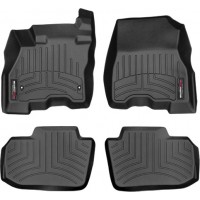 Коврики Weathertech Black для Nissan Leaf (mkII)(2 hooks) 2017→