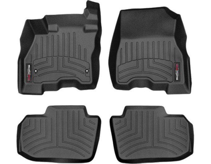 Коврики WeatherTech Black для Nissan Leaf (mkII)(2 hooks) 2017→, цена: 11 603 грн.