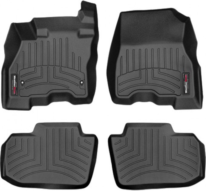 Коврики WeatherTech Black для Nissan Leaf (mkII)(2 hooks) 2017→, цена: 10 641 грн.