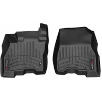 Коврики WeatherTech Black для Nissan Leaf (mkII)(2 fixing hooks)(1 row) 2017→