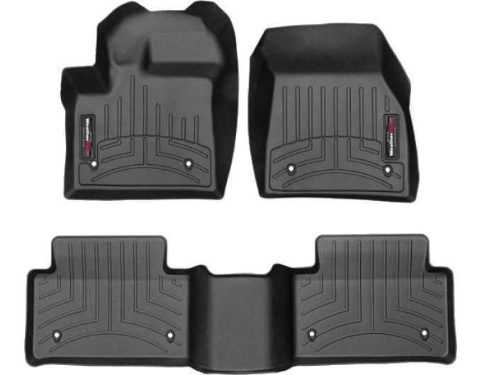 Коврики WeatherTech Black для Land Rover Range Rover Evoque (mkII) 2019→, цена: 11 826 грн.