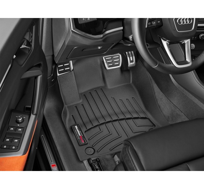 Коврики Weathertech Black для Audi Q3 (mkII)(1 row) 2018→, ціна: 6 144 грн.