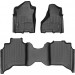 Коврики WeatherTech Black для Dodge Ram 2500HD (mkV)(crew cab)(1 row bench seats) 2019→, цена: 12 894 грн.