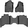 Коврики WeatherTech Black для Dodge Ram 2500HD (mkV)(crew cab)(1 row bench seats) 2019→, цена: 12 894 грн.