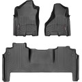 Коврики WeatherTech Black для Dodge Ram 2500HD (mkV)(mega cab)(1 row bucket) 2019→, цена: 14 054 грн.