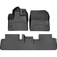 Коврики WeatherTech Black для Citroen Berlingo (mkIII)(1-2 row) 2018→ manual