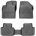Коврики Weathertech Black для Volkswagen Atlas (mkI)(2 fixings)(2 row bench seats)(1-2 row) 2019→, ціна: 11 488 грн.
