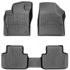 Коврики Weathertech Black для Volkswagen Atlas (mkI)(2 fixings)(2 row bench seats)(1-2 row) 2019→, ціна: 10 641 грн.