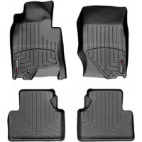 Коврики WeatherTech Black для Infiniti G (mkIV)(2 fixing hooks) 2006-2010 automatic