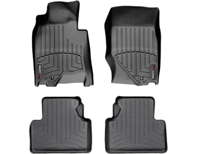 Коврики Weathertech Black для Infiniti G (mkIV)(2 fixing hooks) 2006-2010 automatic, ціна: 11 488 грн.