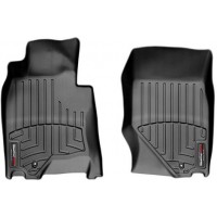 Коврики Weathertech Black для Infiniti G (mkIV)(2 fixing hooks)(1 row) 2006-2010 automatic