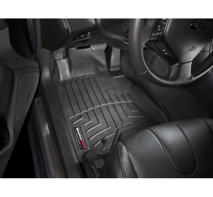 Коврики Weathertech Black для Infiniti G (mkIV)(2 fixing hooks) 2006-2010 automatic, ціна: 10 641 грн.