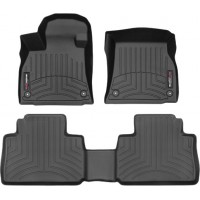 Коврики WeatherTech Black для Audi E-tron (mkI)(4 fixing) 2021→