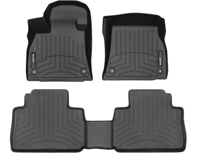 Коврики WeatherTech Black для Audi E-tron (mkI)(4 fixing) 2021→, цена: 11 709 грн.