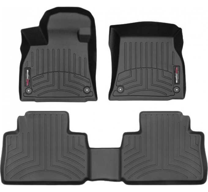 Коврики WeatherTech Black для Audi E-tron (mkI)(4 fixing) 2021→, цена: 10 849 грн.