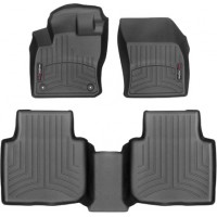 Коврики Weathertech Black для Volkswagen Tiguan (mkI)(2 fixings) 2020→ (USA)