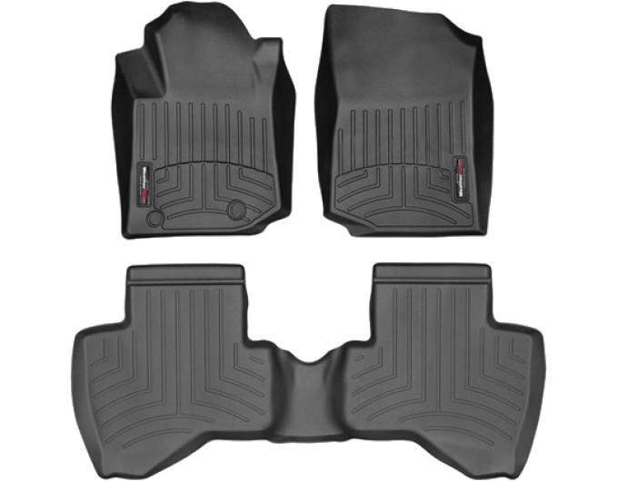 Коврики WeatherTech Black для Citroen C1 (mkII); Peugeot 108 (mkI) 2014→, цена: 11 603 грн.