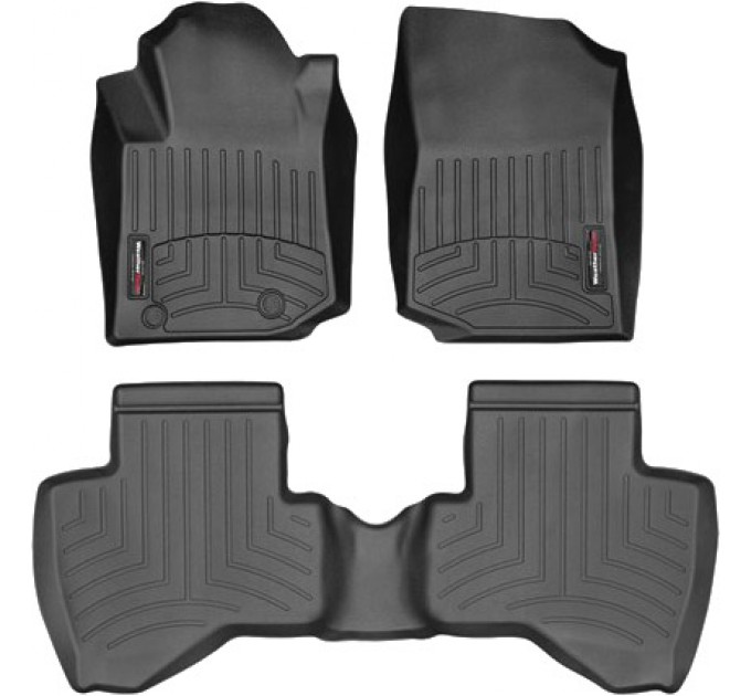 Коврики WeatherTech Black для Citroen C1 (mkII); Peugeot 108 (mkI) 2014→, цена: 10 641 грн.