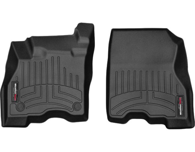 Коврики WeatherTech Black для Nissan Leaf (mkII)(2 fixing posts)(1 row) 2017→, цена: 6 692 грн.