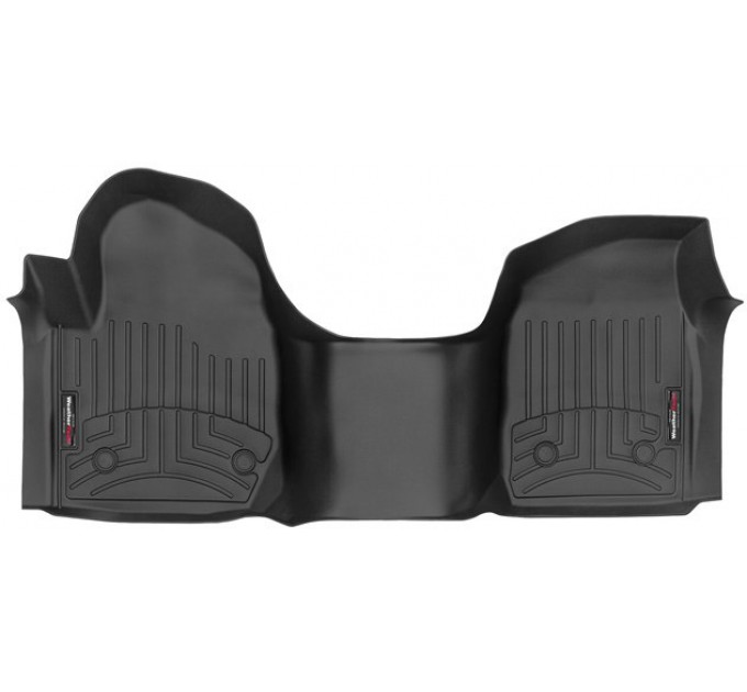 Коврики WeatherTech Black для Chevrolet Silverado (mkIV); GMC Sierra (mkV)(regular cab)(1 pc.)(1 row) 2019→, цена: 7 773 грн.