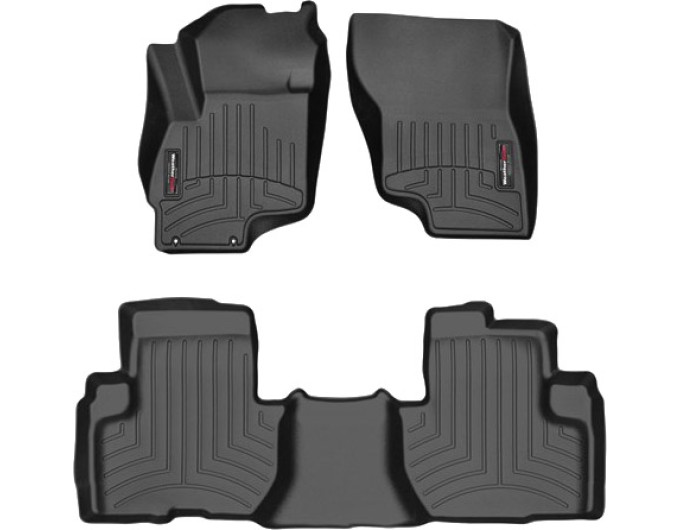 Коврики WeatherTech Black для Mitsubishi Outlander (mkIII)(PHEV)(with gas lever) 2015→, цена: 11 826 грн.
