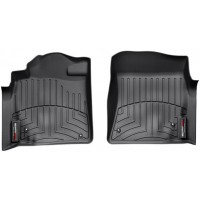 Коврики Weathertech Black для Toyota Land Cruiser (J200); Lexus LX (mkIII)(4 fixing hooks)(1 row) 2008-2012