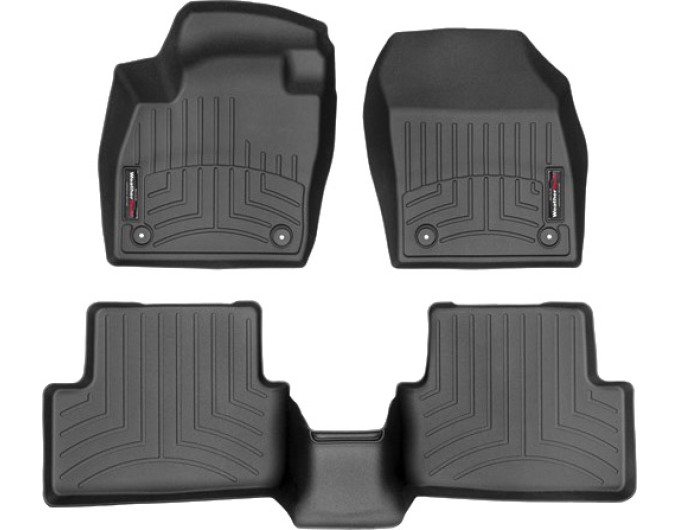Коврики WeatherTech Black для Volkswagen T-Cross (mkI) 2017→, цена: 11 603 грн.