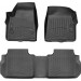 Коврики WeatherTech Black для Cadillac XT6 (mkI)(2 row bucket seats)(1-2 row) 2019→, ціна: 10 641 грн.