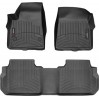 Коврики WeatherTech Black для Cadillac XT6 (mkI)(2 row bucket seats)(1-2 row) 2019→, цена: 10 641 грн.