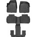 Коврики Weathertech Black для Cadillac XT6 (mkI)(2 row bench seats)(1-2-3 row) 2019→, ціна: 10 849 грн.