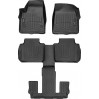 Коврики WeatherTech Black для Cadillac XT6 (mkI)(2 row bench seats)(1-2-3 row) 2019→, цена: 10 849 грн.