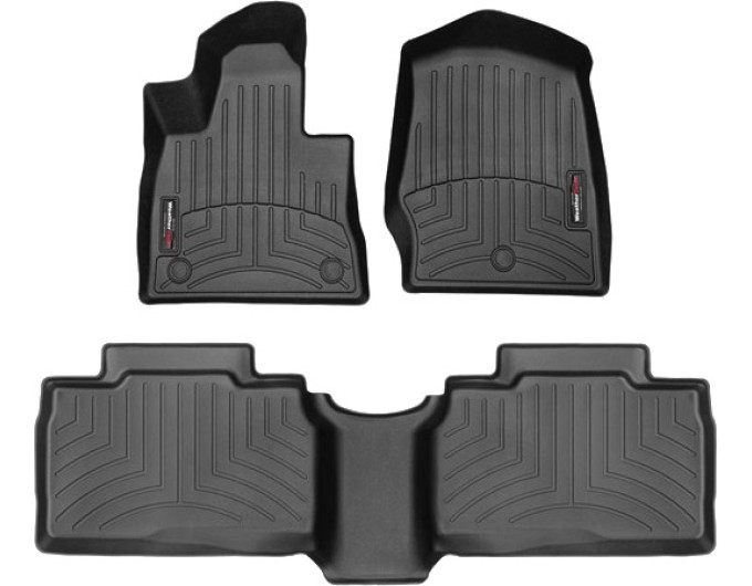 Коврики WeatherTech Black для Ford Explorer (mkVI)(1-2 row) 2020→, цена: 11 488 грн.
