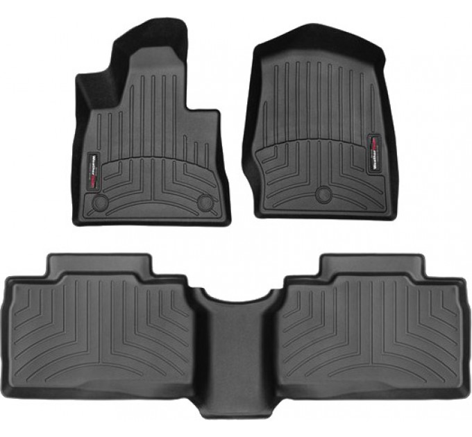 Коврики WeatherTech Black для Ford Explorer (mkVI)(1-2 row) 2020→, цена: 10 641 грн.