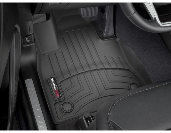 Коврики WeatherTech Black для Ford Explorer (mkVI)(1-2 row) 2020→, цена: 11 488 грн.