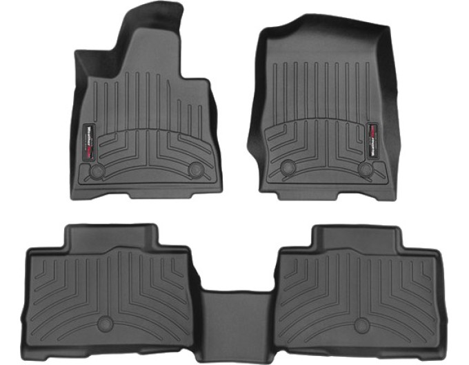 Коврики WeatherTech Black для Lincoln Aviator (mkII)(1-2 row) 2019→, цена: 11 709 грн.