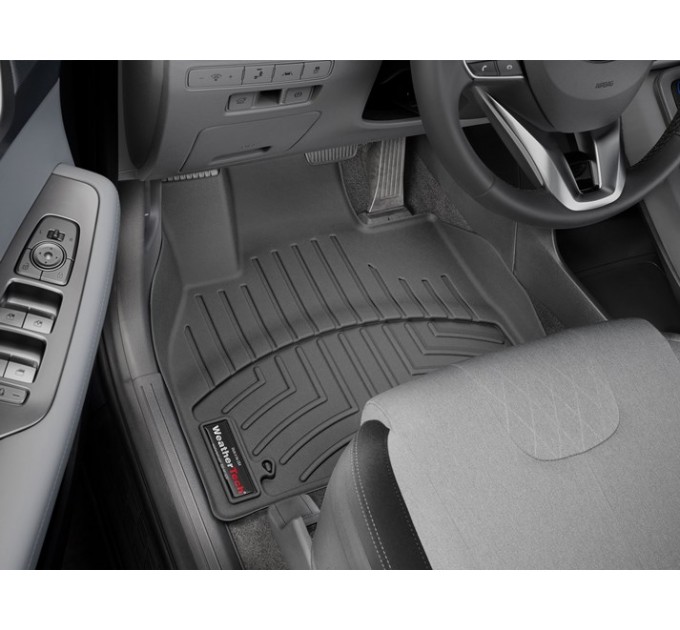 Коврики Weathertech Black для Hyundai Palisade (mkI)(1-2 row) 2019→, ціна: 10 849 грн.