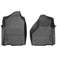 Коврики WeatherTech Black для Dodge Ram HD (mkV)(regular cab)(no PTO Kit)(bucket seats)(1 row) 2019→