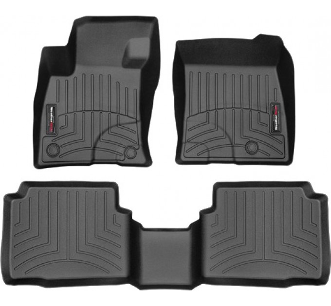 Коврики Weathertech Black для Lincoln Corsair (mkI)(not PHEV) 2020→, ціна: 10 641 грн.