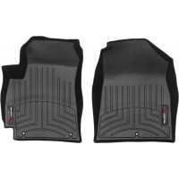 Коврики Weathertech Black для Kia Seltos (mkI)(1 row) 2019→