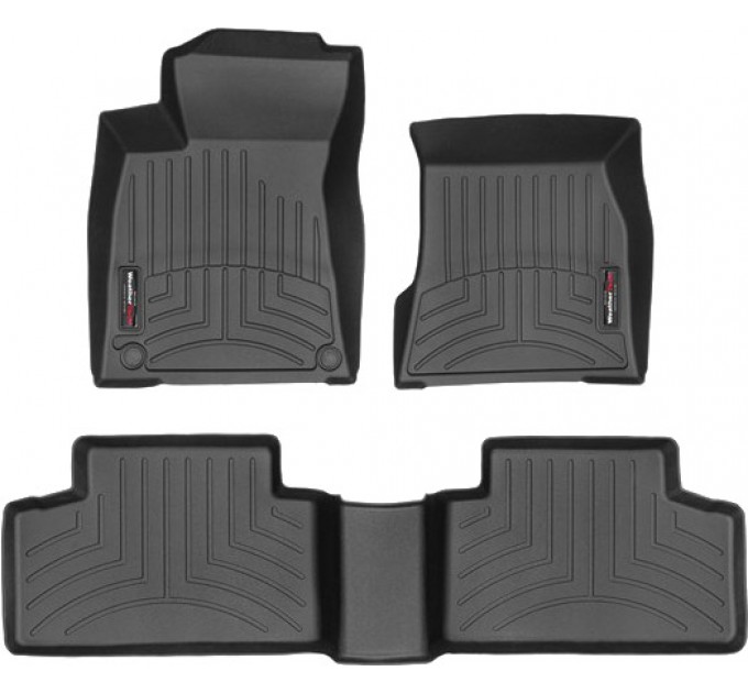 Коврики Weathertech Black для Mercedes-Benz GLB-Class (X247)(1-2 row) 2019→, ціна: 10 641 грн.