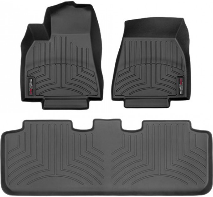 Коврики Weathertech Black для Tesla Model Y (mkI)(original mount) 2020→, ціна: 10 849 грн.