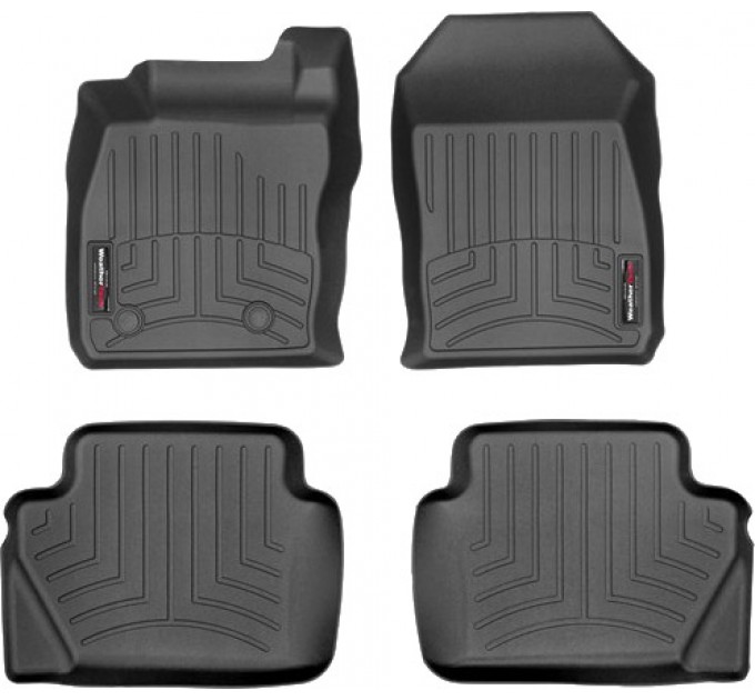 Коврики WeatherTech Black для Ford Fiesta (mkVII) 2009-2018 manual (USA), цена: 9 826 грн.