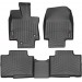 Коврики WeatherTech Black для Toyota Highlander (mkIV)(not hybrid)(1-2 row) 2019→, цена: 10 641 грн.