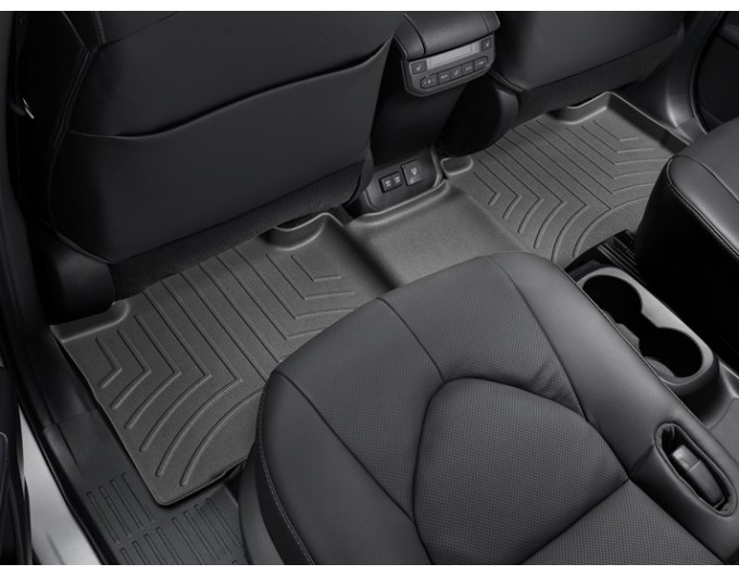 Коврики WeatherTech Black для Toyota Highlander (mkIV)(not hybrid)(1-2 row) 2019→, цена: 11 603 грн.